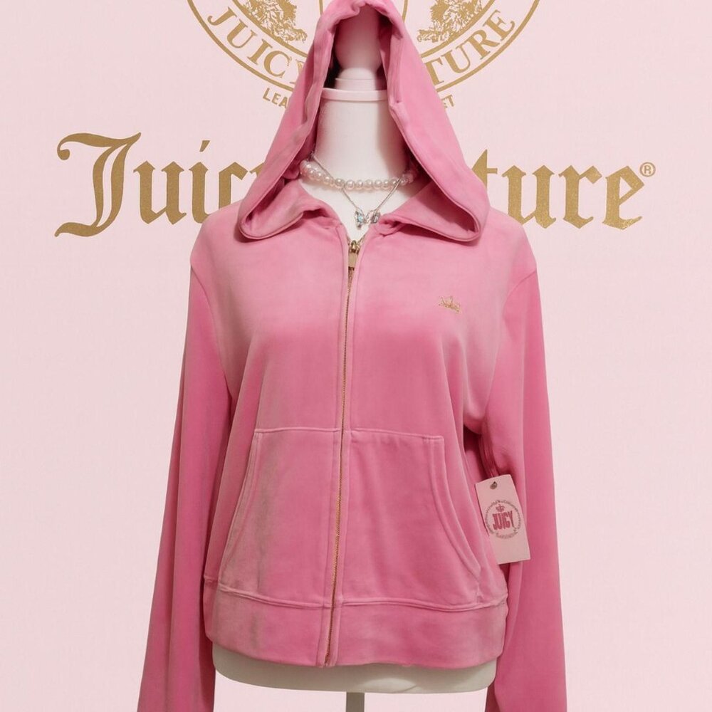 Juicy Couture Women's Pink Hoodie